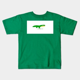 I'm a huge alligator nerd! Kids T-Shirt